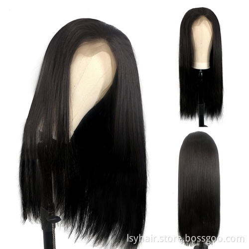 Lsy 16 18 20 Inch Mixed Length Straight Human wig, Original Brazilian Human Hair Dubai